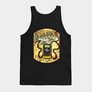 Fish fear me. Engineering. Tank Top